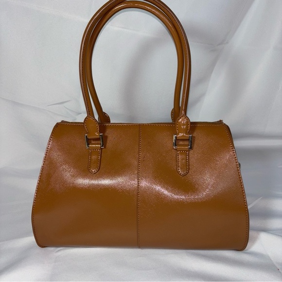 DKNY Women’s Carmel Saffiano Leather Doctor Satchel Bag - Picture 5 of 12